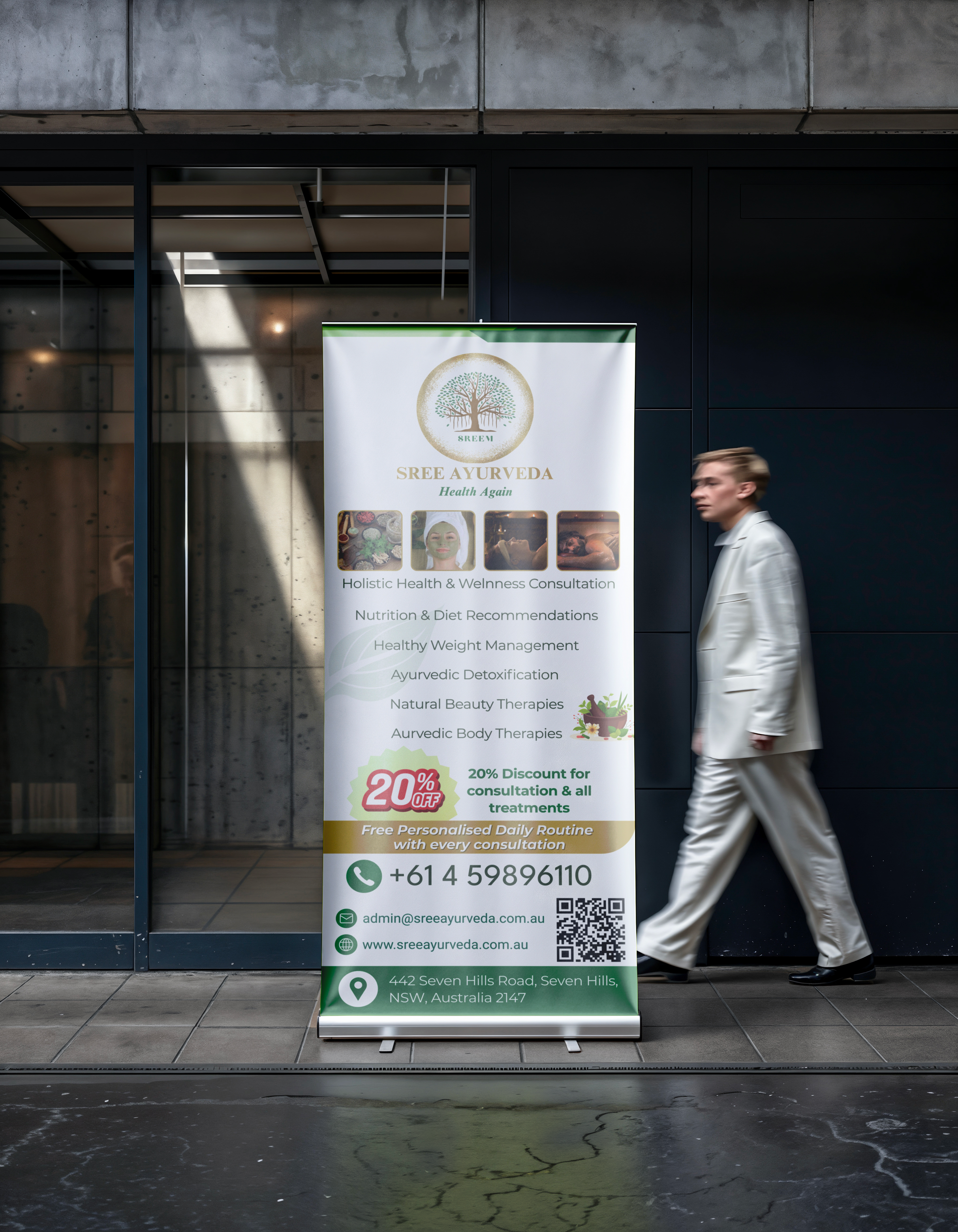 Pull-Up Banner Design for Corporate Expo