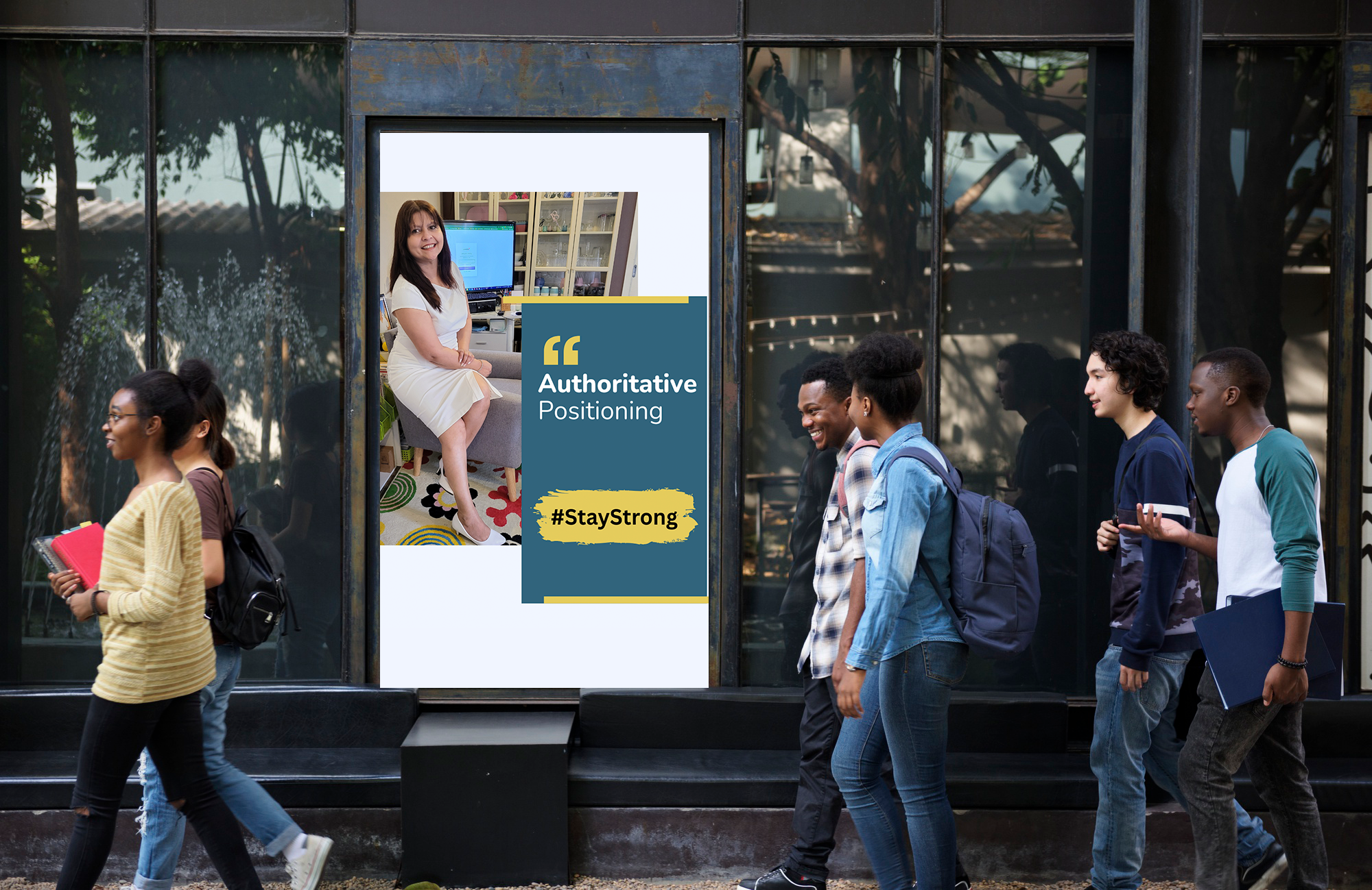 Large Format Outdoor Banner for Event Sponsorship
